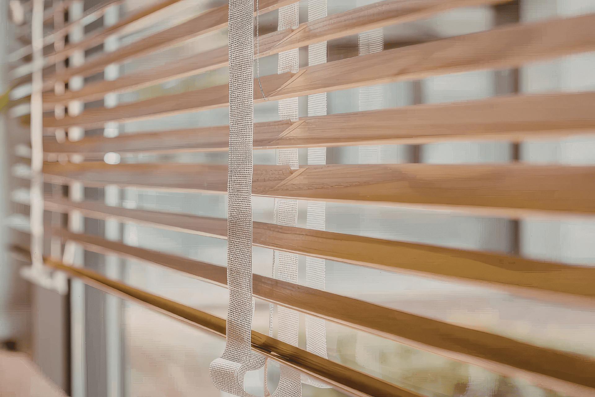 ستائر الشرائح الخشبية