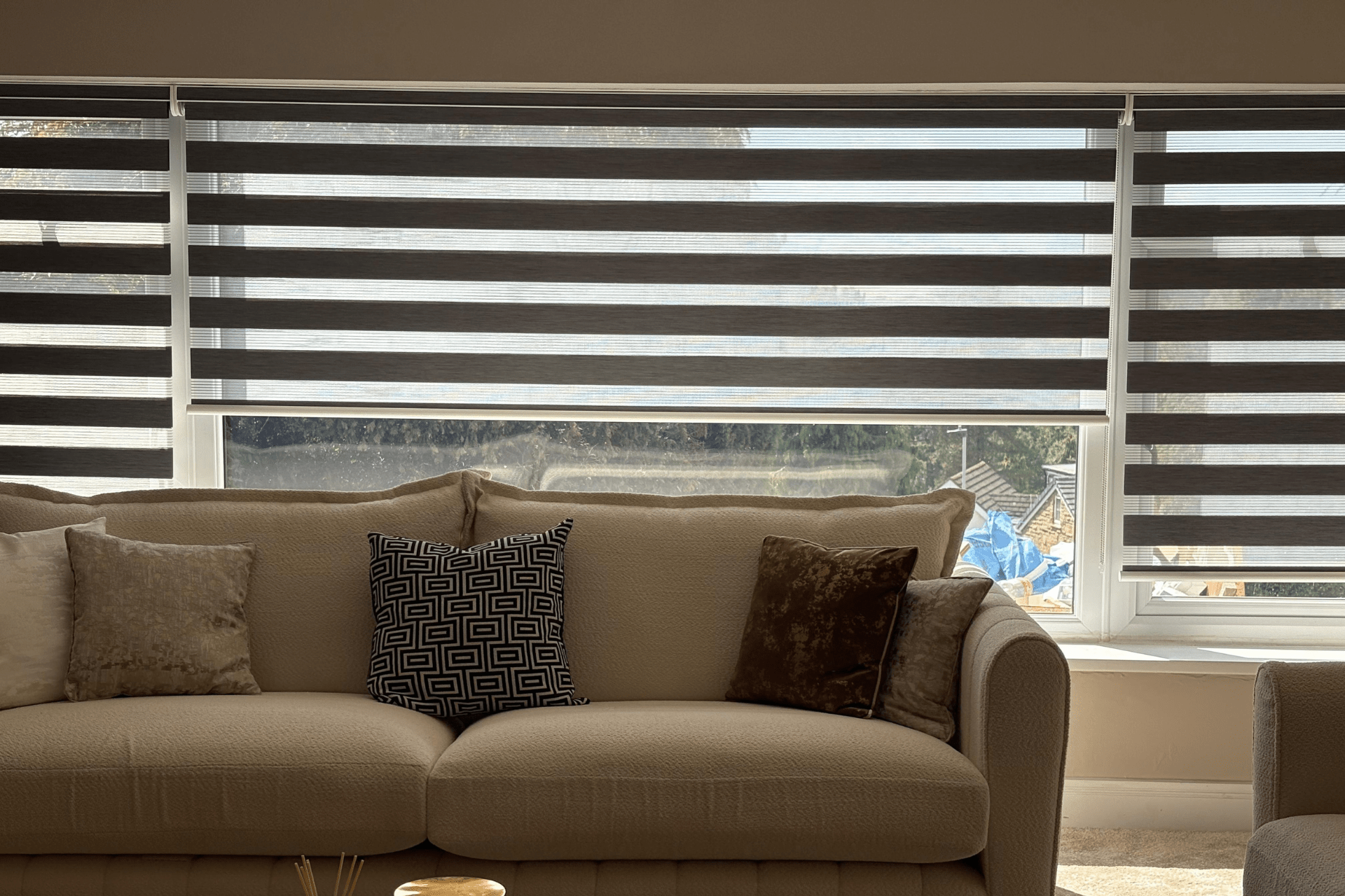 ستائر الزيبرا